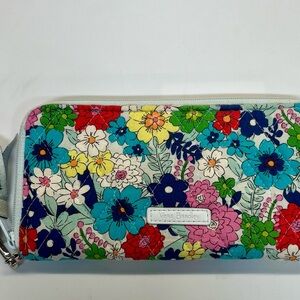 Vera Bradley Multicolor Floral Wristlet